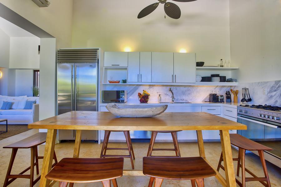 Renovated open kitchen